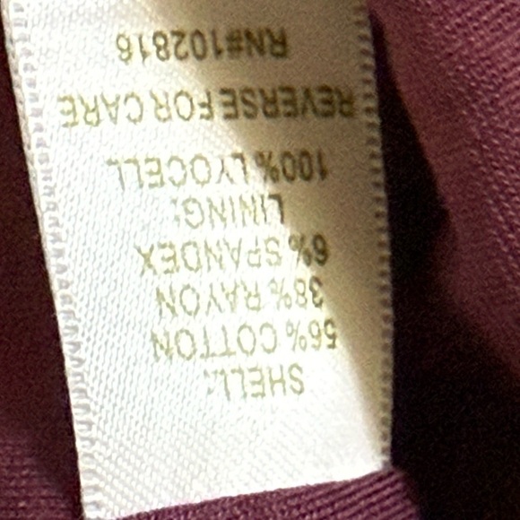 Garnet Hill Garden party Dress Jersey knit Twist Cap Sleeve Chic Size 16 paisley - Picture 9 of 10